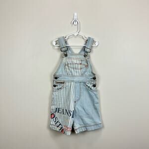 Vintage Bakari Blue Jean Shortalls